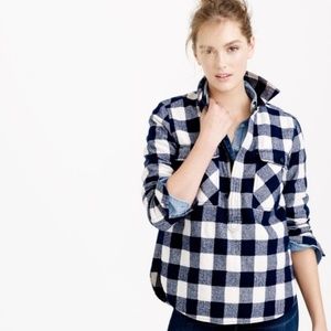 J. Crew Buffalo Check Jacket Shirt